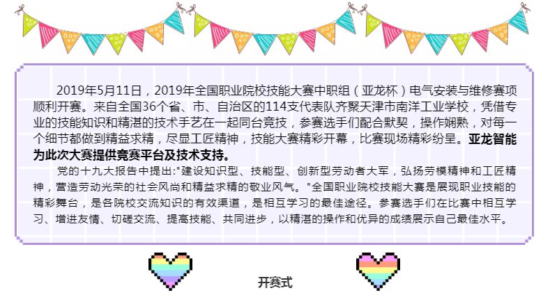 2019年全國職業院校技能大賽中職組（亞龍杯）電氣安裝與維修賽項圓滿閉賽