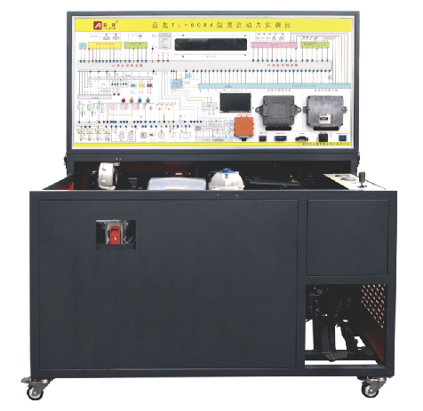 亞龍YL-608A型 油電混合動力系統發動機實訓考核裝置(豐田普銳斯)